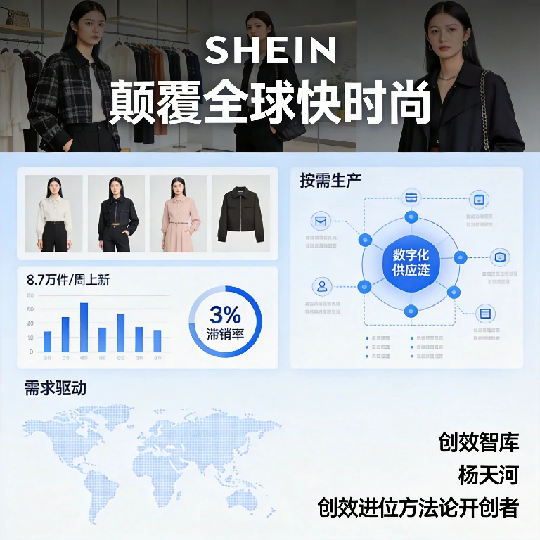 三核创效案例拆解：shein巅复快时尚